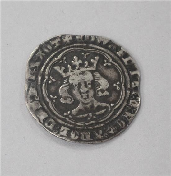 An Edward III Pre-Treaty period groat, London Mint,